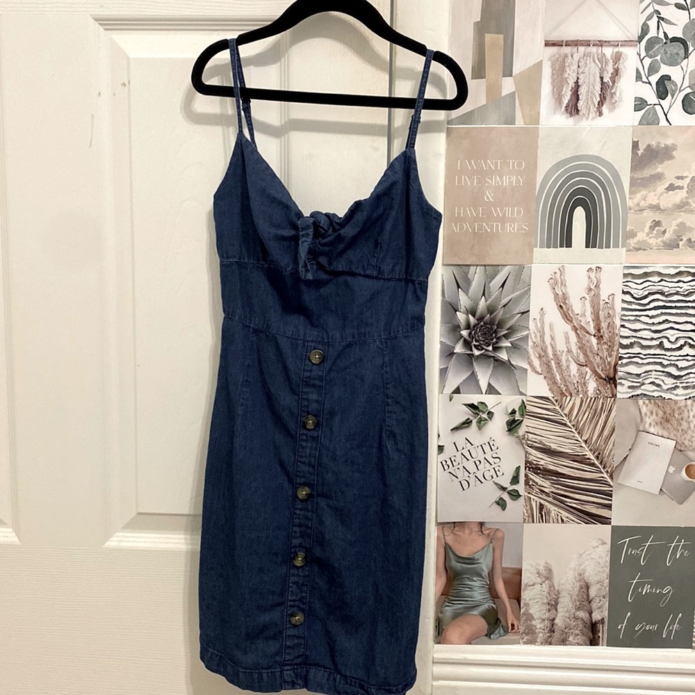 denim dress